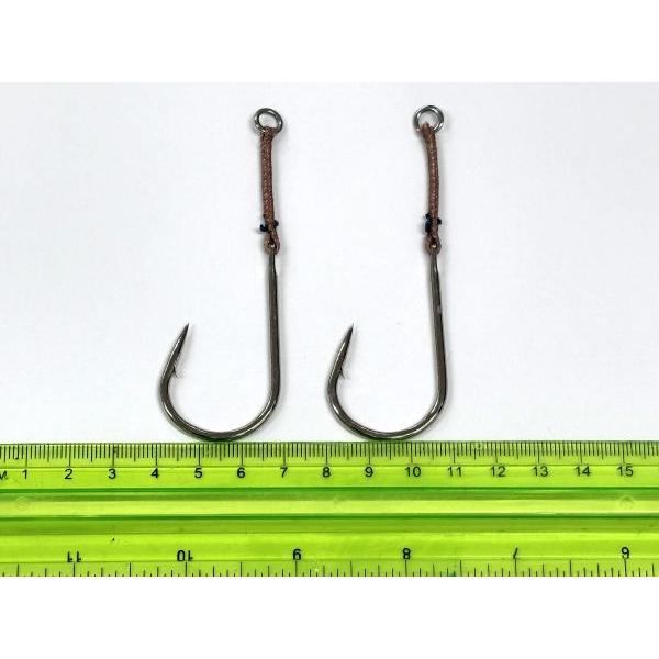 Tapered Assist Hook HCTG 6/0 Aqua Original Assist Hook