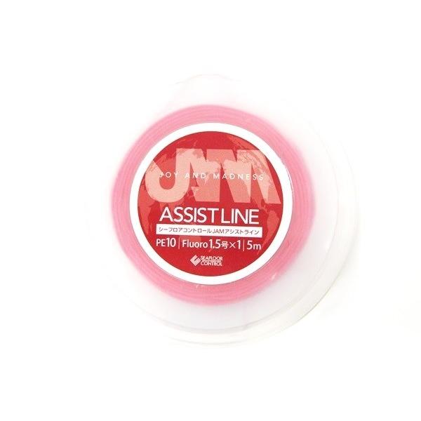 Linha de assistência JAM PE10 Fluorocarbono 1,5 Linha única 5m