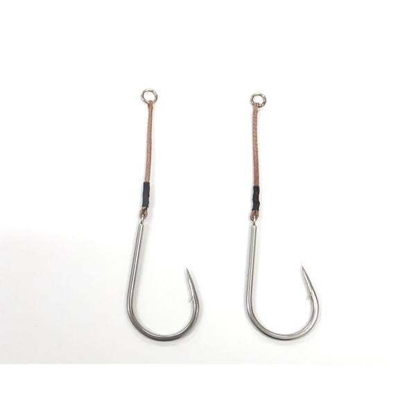 テーパーアシストフック ストレートツナ7/0 アクアオリジナルアシストフック