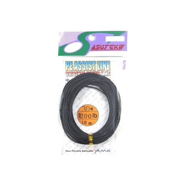 ヤマイ ステキ PE ASSIST LINE 中深海 フロロ入り 30号 200lb 10m