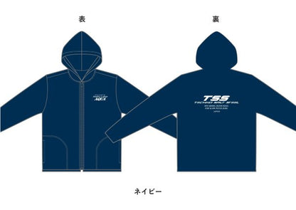 アングラーズショップアクア ドライジップパーカー TSSコラボ