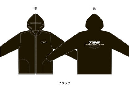 アングラーズショップアクア ドライジップパーカー TSSコラボ