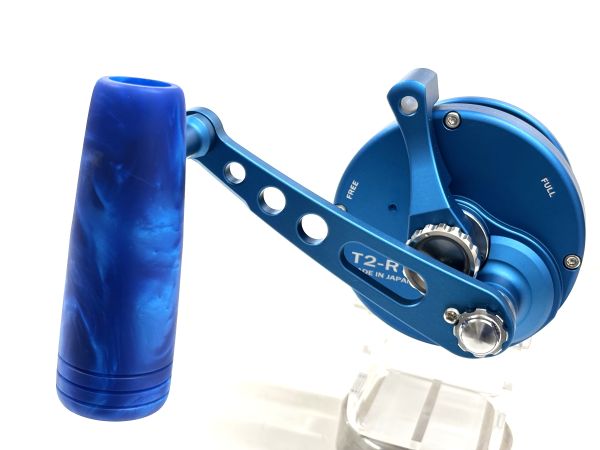 数量限定　TSS ELITE T2 NEW マッドブルー　大穴　Shine ハンドルノブ(マッドブルー)付き
