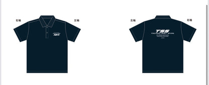 アングラーズショップアクア　ドライポロシャツ　TSSコラボ