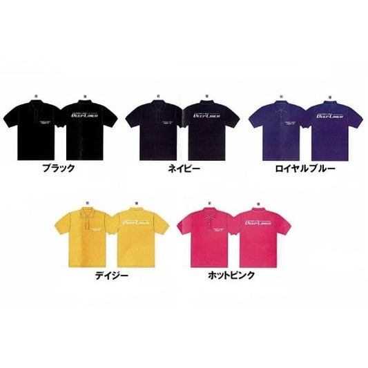 アングラーズショップアクア　ドライポロシャツ　ディープライナーコラボ