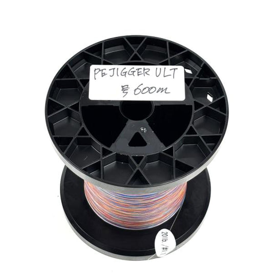 Conjunto PE JIGGER ULT de 4 peças para Slow Pitch Jerk, 600m, Tamanhos 1-1.2, Aqua Original