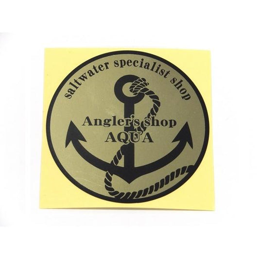 アングラーズショップアクア　ステッカー