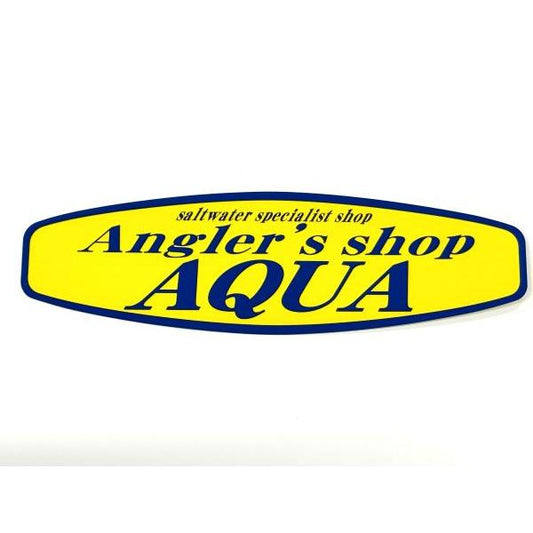 アングラーズショップアクア　ステッカー