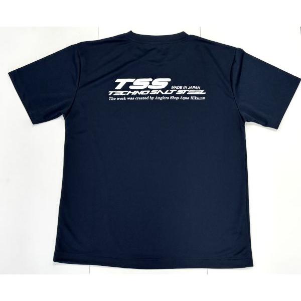アングラーズショップアクア　ドライアスレチックTシャツ　TSSコラボ