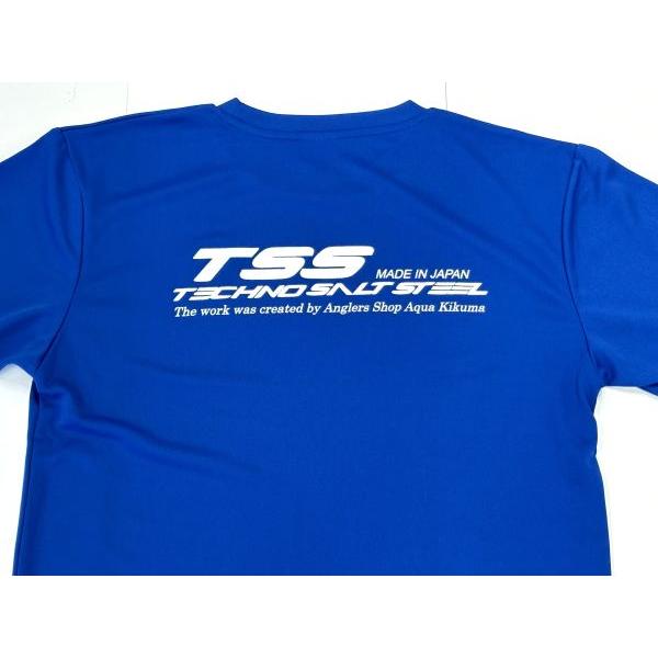 アングラーズショップアクア　ドライアスレチックTシャツ　TSSコラボ