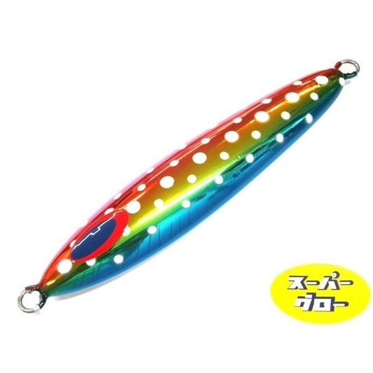 ディープライナー　スロースキップフレック　180g　アクアオリカラ　カスタムホロ　スーパーグロー