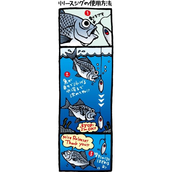 ディープライナー　リリースジグ スピンドル