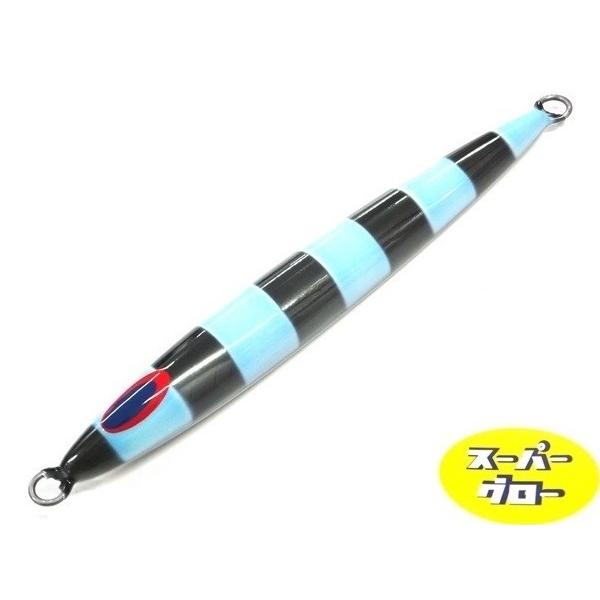 ディープライナー　スピンドルナロー　130g　アクアオリカラ　カスタムホロ　スーパーグロー