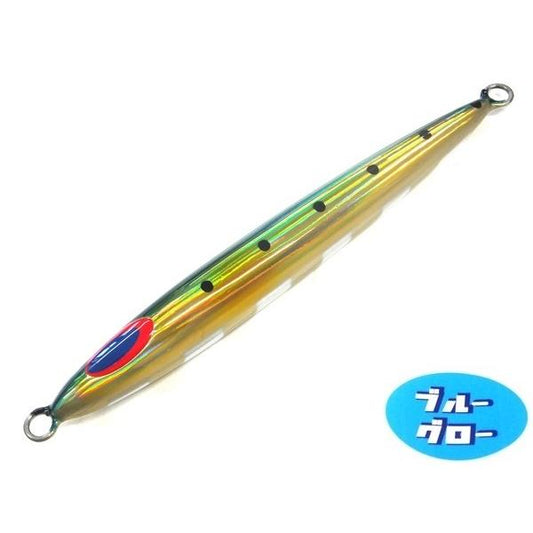 ディープライナー　スピンドルナロー　350g　アクアオリカラ　カスタムホロ　ブルーグロー