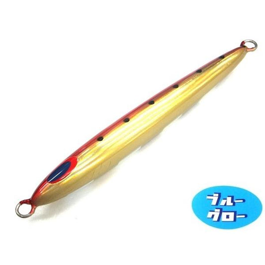ディープライナー　スピンドルナロー　350g　アクアオリカラ　カスタムホロ　ブルーグロー