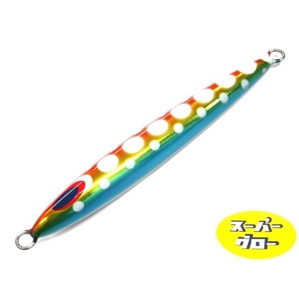 ディープライナー　スピンドルナロー　380g　アクアオリカラ　カスタムホロ　スーパーグロー
