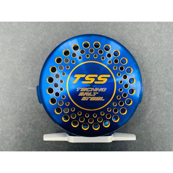 TSS Palming Cup with Small Hole for Murfix C3, TSS Laser-Engineered, Blue-Gold
