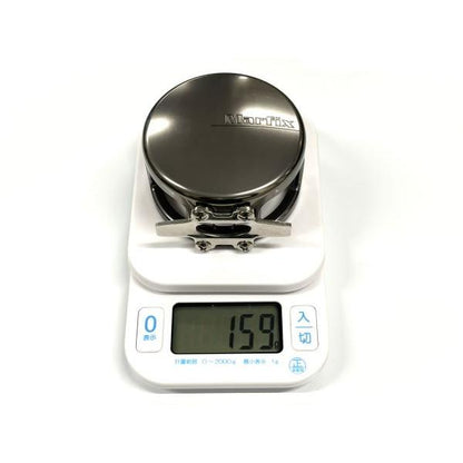 TSS製　パーミングカップ　穴明き(大穴)　マーフィックスN4、LN4用　TSSレーザー加工入り　ガンメタSGピンク