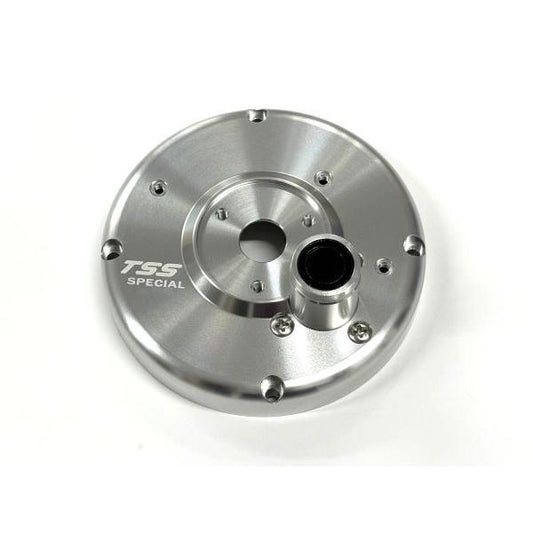 TSS製　サイドカバー　マーフィックスN4、S5、W6用　シルバー　右巻き用　エイテック、リョウビ、マミヤOP