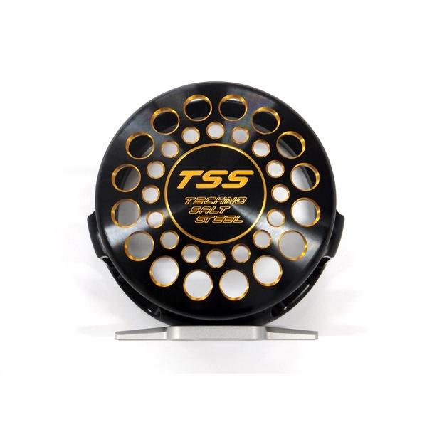 TSS製　パーミングカップ　穴明き(大穴)　マーフィックスS5用　TSSレーザー加工入り　ブラックゴールド