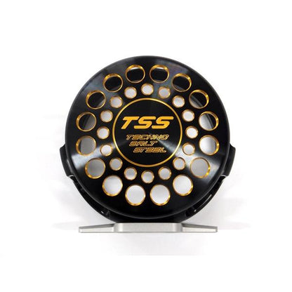 TSS製　パーミングカップ　穴明き(大穴)　マーフィックスS5用　TSSレーザー加工入り　ブラックゴールド