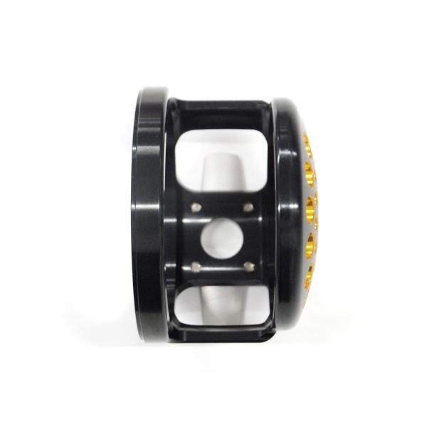 TSS製　パーミングカップ　穴明き(大穴)　マーフィックスS5用　TSSレーザー加工入り　ブラックゴールド