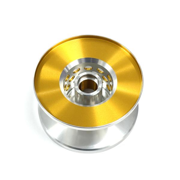 Carretel de reposição TSS para T-3 e Murphyx S5, perfurado, prata/dourado, tamanho 4, 600 m