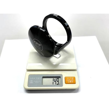 TSS製　パーミングカップ　マーフィックスW6用　TSSレーザー加工入り　ブラック　穴なし