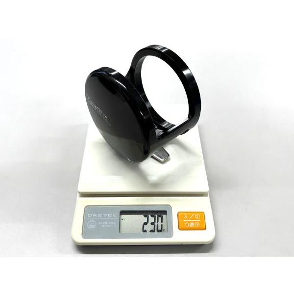 TSS製　パーミングカップ　マーフィックスW6用　TSSレーザー加工入り　ガンメタSG　小穴