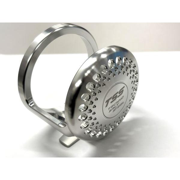 Copo Palming TSS para Murfix W6, Prata TSS cortada a laser, furo pequeno