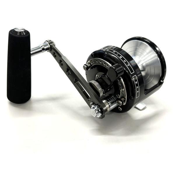 Quantidade limitada Murfix W6 TSS W6 Palming Cup (preto com furos) com Hyper Handle (Gunmetal SG, 110 mm)