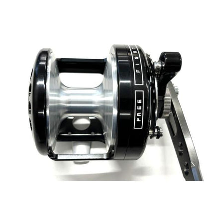 Quantidade limitada Murfix W6 TSS W6 Palming Cup (preto com furos) com Hyper Handle (Gunmetal SG, 110 mm)
