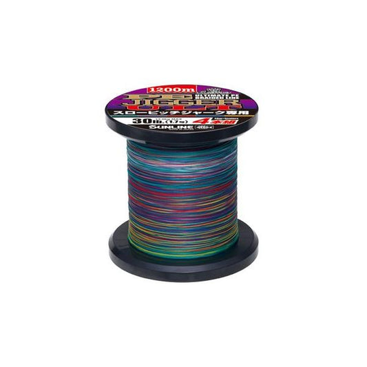 PE JIGGER ULT 4本組　スローピッチジャーク専用　1200m　1.5号～2号