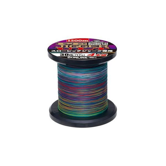 PE JIGGER ULT 4本組　スローピッチジャーク専用　1200m　1号～1.2号