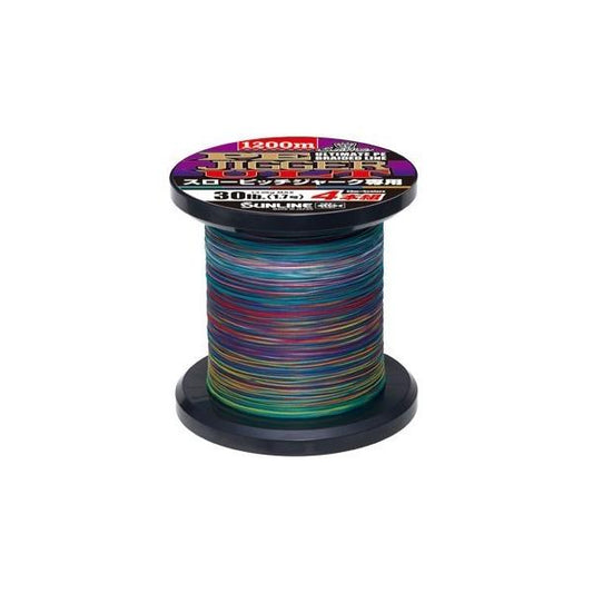 PE JIGGER ULT 4本組　スローピッチジャーク専用　600m
