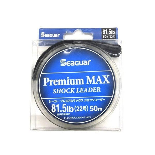 シーガー　プレミアムマックス　ショックリーダー　81.5lb　22号　50m
