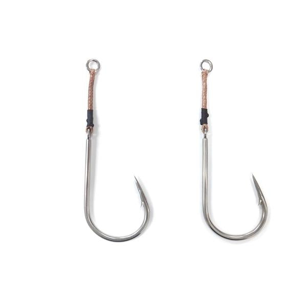 テーパーアシストフック　ストレートツナ7/0　アクアオリジナルアシストフック