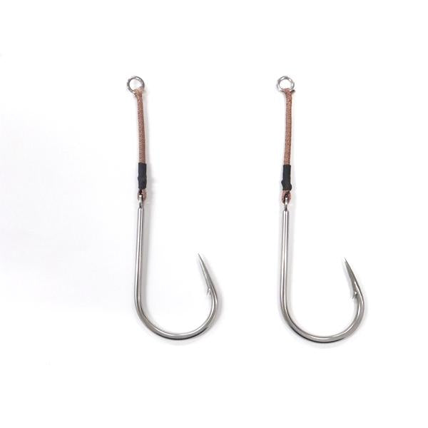 テーパーアシストフック　ストレートツナ7/0　アクアオリジナルアシストフック