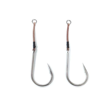 テーパーアシストフック　ストレートツナ6/0　アクアオリジナルアシストフック