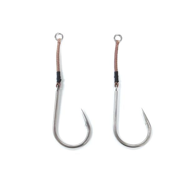 テーパーアシストフック　ストレートツナ6/0　アクアオリジナルアシストフック