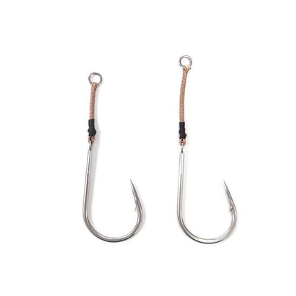 テーパーアシストフック　ストレートツナ6/0　アクアオリジナルアシストフック