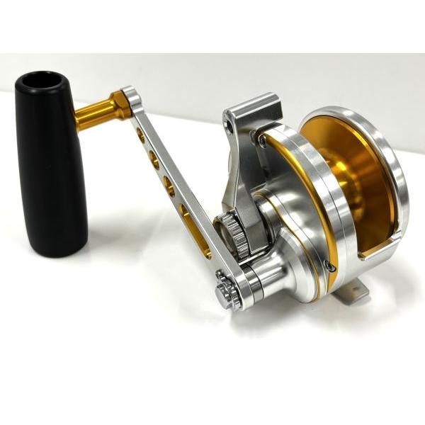 TSS ELITE T2 Large Hole Silver/Gold Double Anodized