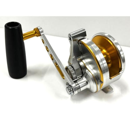 TSS ELITE T2 Large Hole Silver/Gold Double Anodized