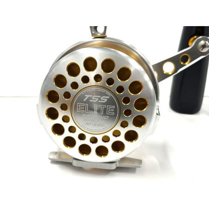 TSS ELITE T2 Large Hole Silver/Gold Double Anodized