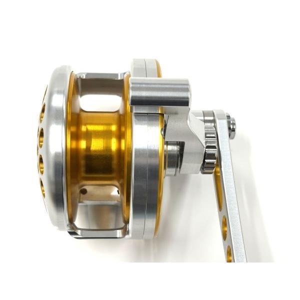 TSS ELITE T2 Large Hole Silver/Gold Double Anodized