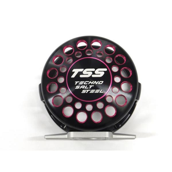 TSS製　パーミングカップ　穴明き(大穴)　マーフィックスC3用　TSSレーザー加工入り　ブラックピンク