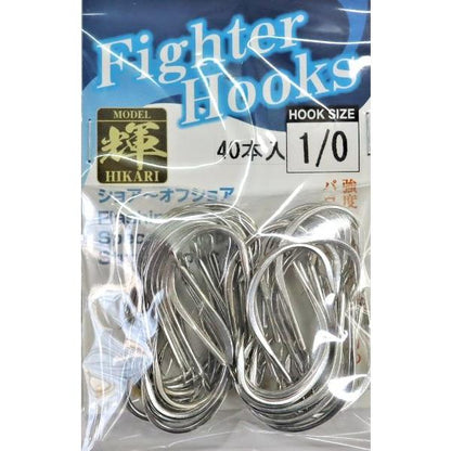 YAMAI Suteki Hook Fighter Hook Kagayaki 1/0 Large Bag Pack