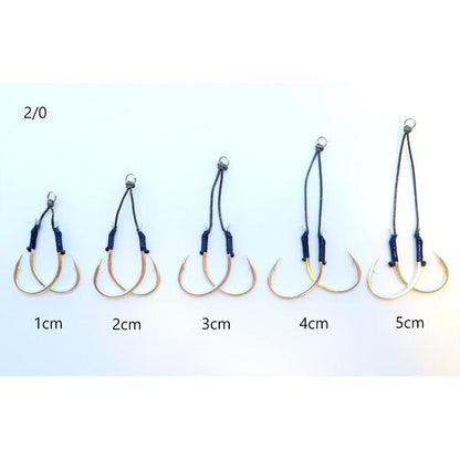 ヤマイ　ステキ針　ツインアシスト　輝　2/0