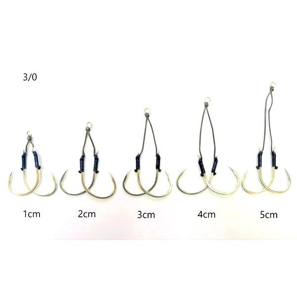 ヤマイ　ステキ針　ツインアシスト　輝　3/0