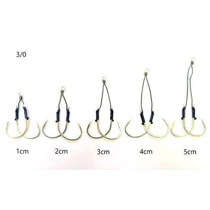 ヤマイ　ステキ針　ツインアシスト　輝　3/0